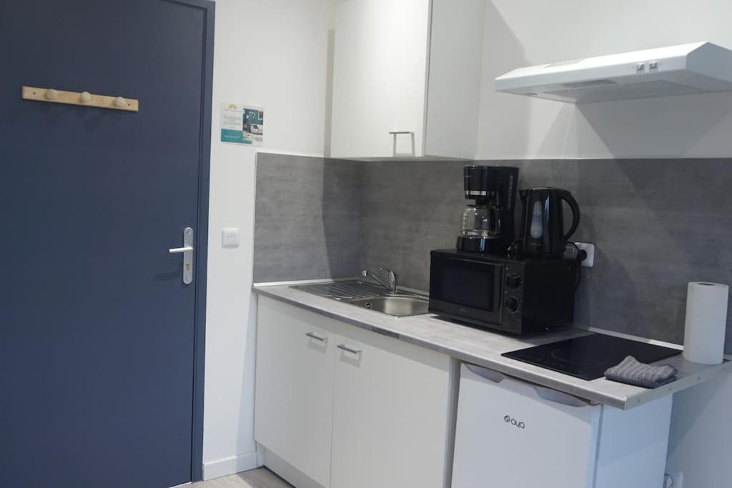 Coquet Studio Tout Equipe Centre Ville Wifi 2Pers 圣康坦 外观 照片